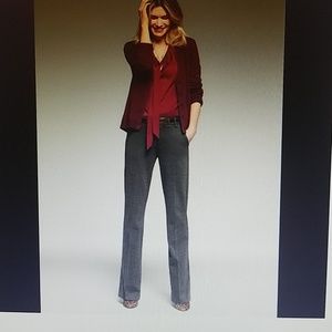 CAbi charcoal gray trousers